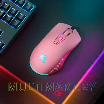 Игровая мышь Defender Pandora GM-502 (розовый) картинка 9